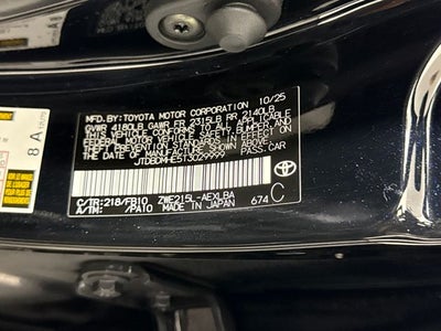 2026 Toyota Corolla Hybrid Hybrid LE