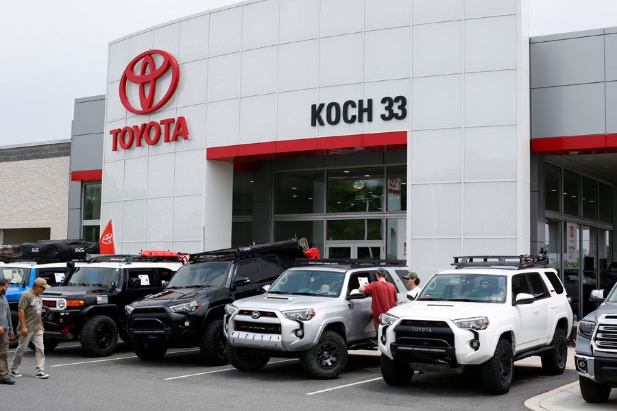 Toyota Off Road Vehicles at Koch 33 Toyota